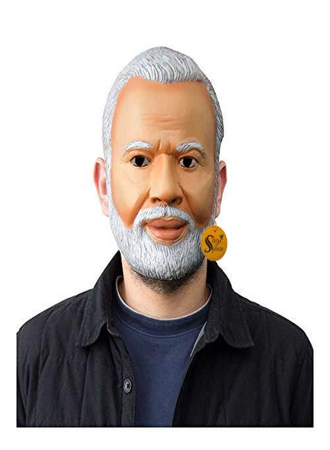 Sage Square Narendra Modi NaMo Mask, for Cosplay, Dress Up, Role Play, Parties & Theme Party (Pack of 2) - Image 2